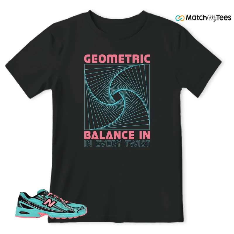 NEW BALANCE 740V2 CYBER JADE SNEAKER Matching Tees t-shirt
