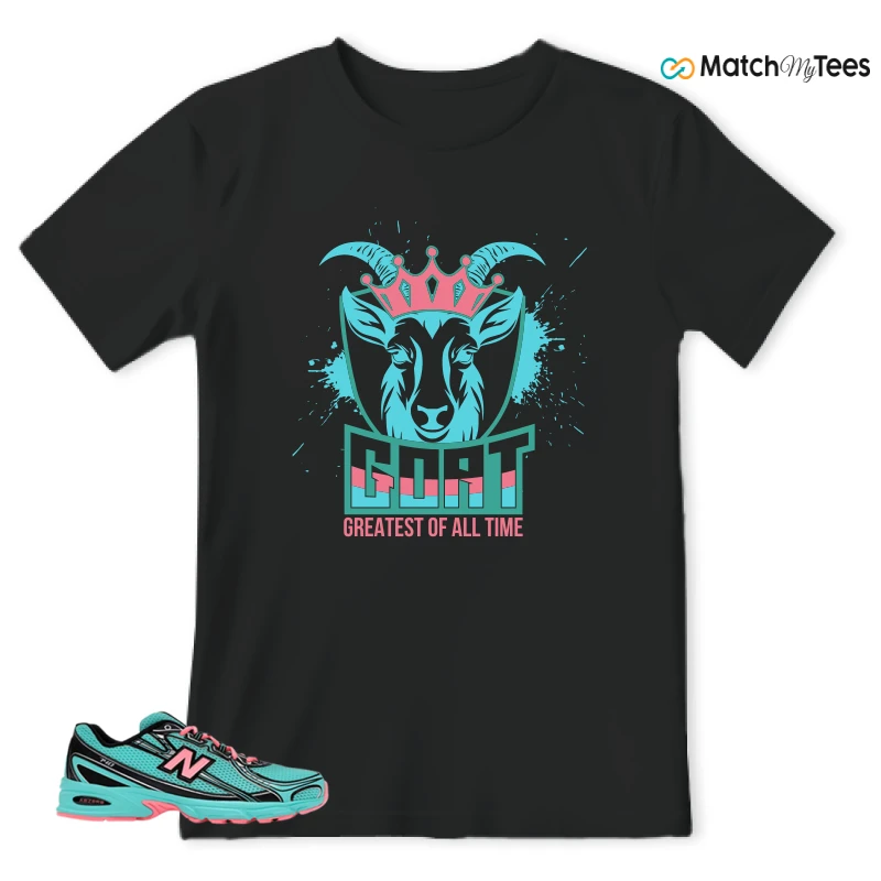 NEW BALANCE 740V2 CYBER JADE SNEAKER Matching Tees t-shirt