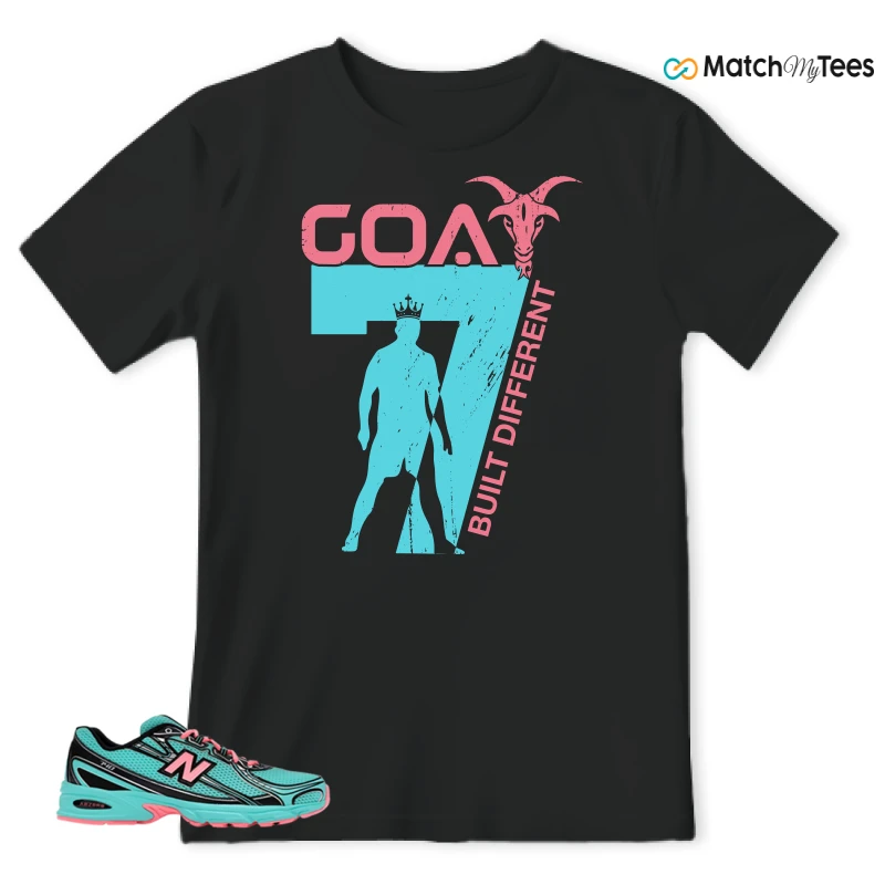 NEW BALANCE 740V2 CYBER JADE SNEAKER Matching Tees t-shirt