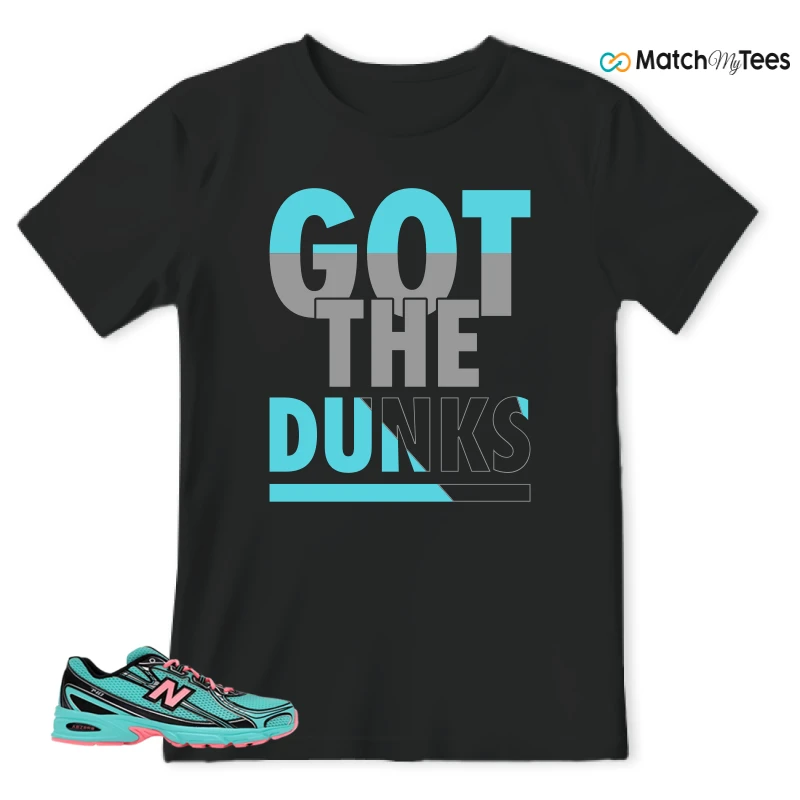 NEW BALANCE 740V2 CYBER JADE SNEAKER Matching Tees t-shirt