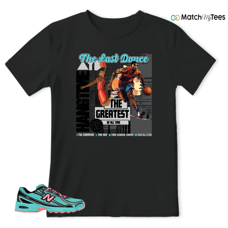 NEW BALANCE 740V2 CYBER JADE SNEAKER Matching Tees t-shirt
