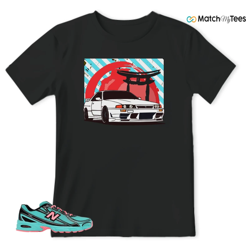 NEW BALANCE 740V2 CYBER JADE SNEAKER Matching Tees t-shirt