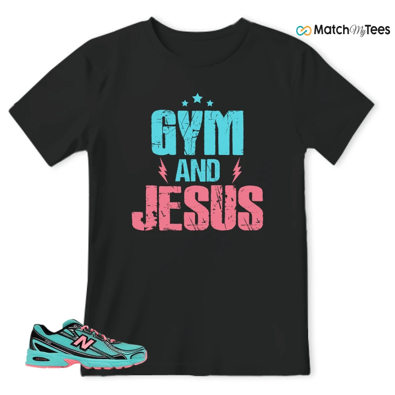 NEW BALANCE 740V2 CYBER JADE SNEAKER Matching Tees t-shirt