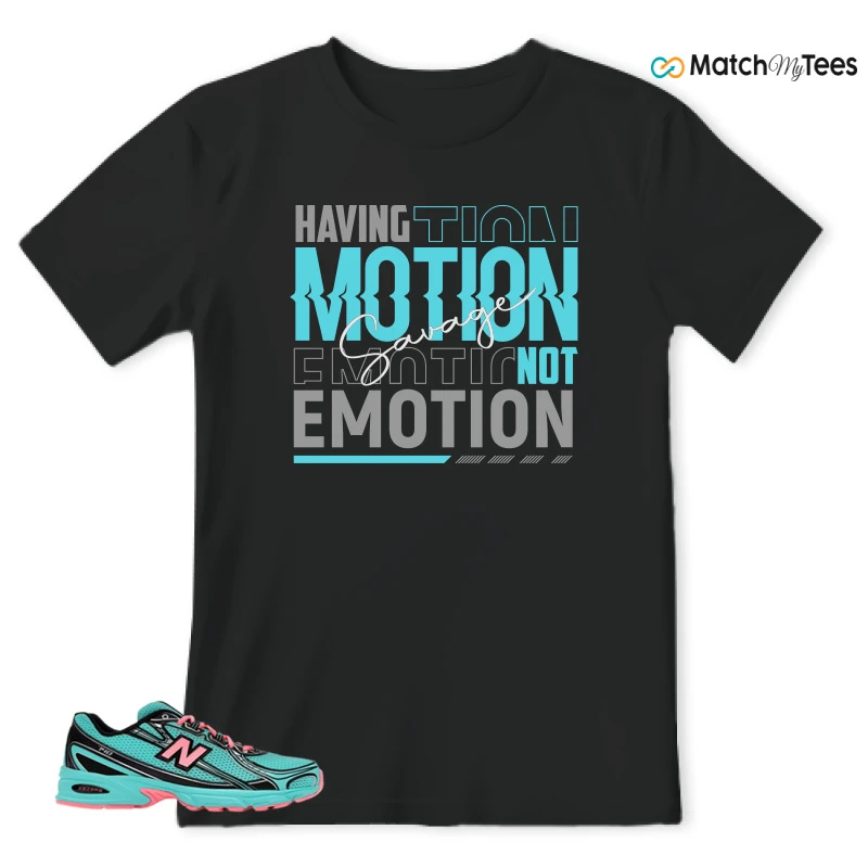 NEW BALANCE 740V2 CYBER JADE SNEAKER Matching Tees t-shirt