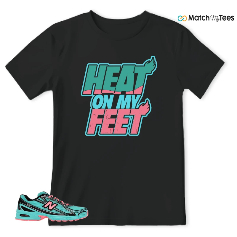 NEW BALANCE 740V2 CYBER JADE SNEAKER Matching Tees t-shirt