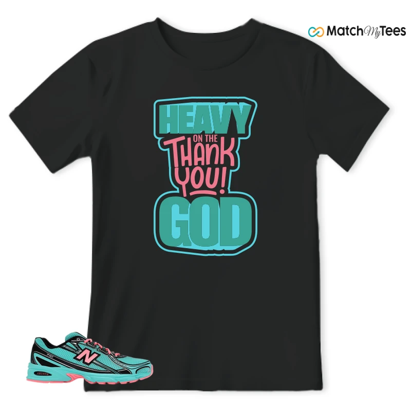 NEW BALANCE 740V2 CYBER JADE SNEAKER Matching Tees t-shirt