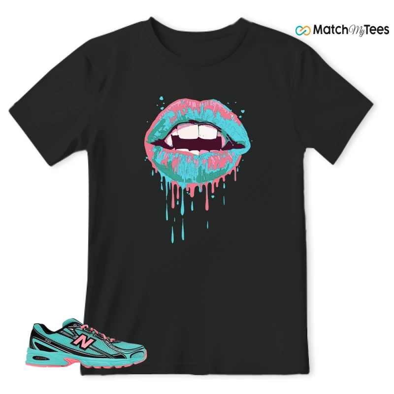 NEW BALANCE 740V2 CYBER JADE SNEAKER Matching Tees t-shirt