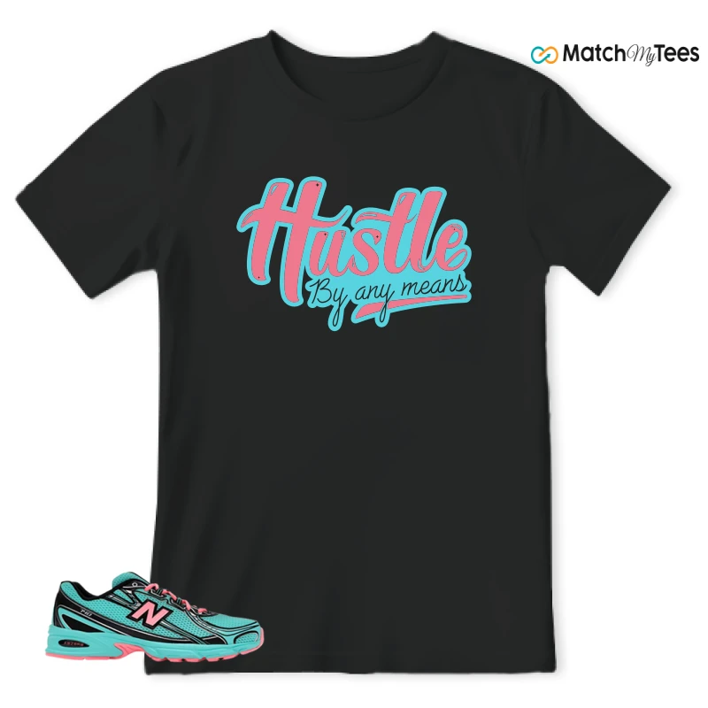 NEW BALANCE 740V2 CYBER JADE SNEAKER Matching Tees t-shirt