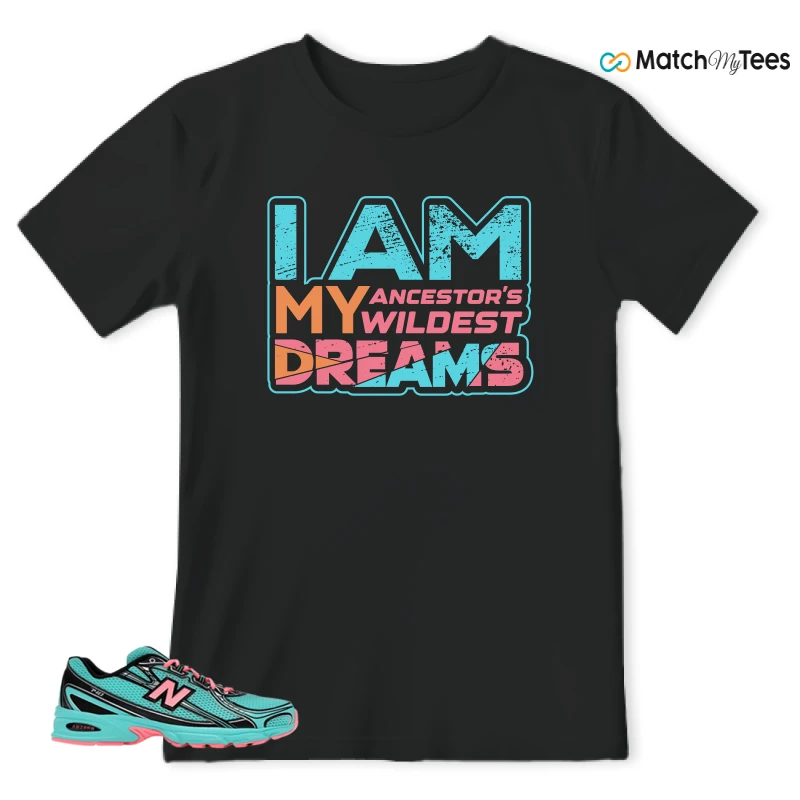 NEW BALANCE 740V2 CYBER JADE SNEAKER Matching Tees t-shirt
