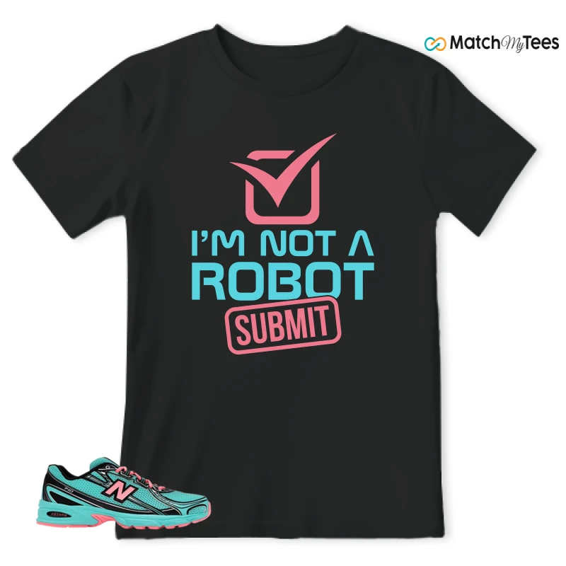 NEW BALANCE 740V2 CYBER JADE SNEAKER Matching Tees t-shirt