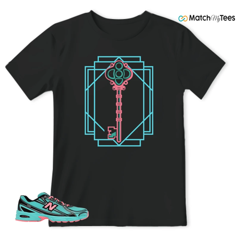 NEW BALANCE 740V2 CYBER JADE SNEAKER Matching Tees t-shirt