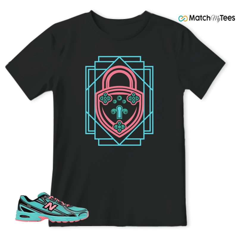 NEW BALANCE 740V2 CYBER JADE SNEAKER Matching Tees t-shirt