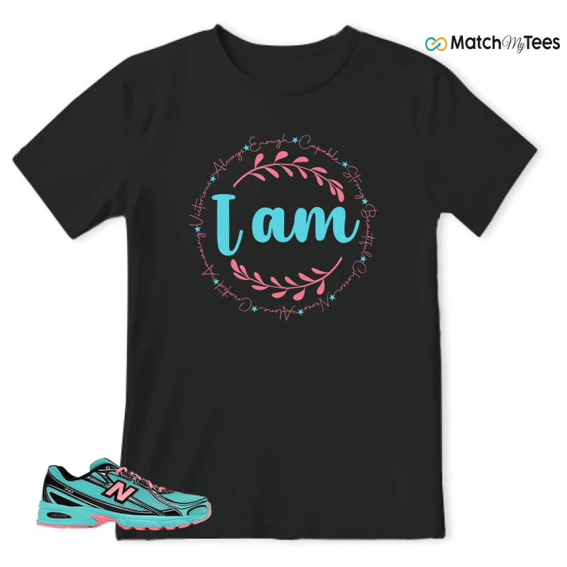 NEW BALANCE 740V2 CYBER JADE SNEAKER Matching Tees t-shirt
