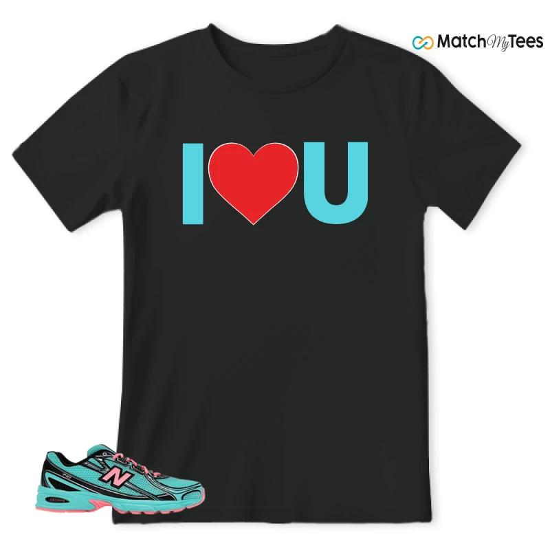 NEW BALANCE 740V2 CYBER JADE SNEAKER Matching Tees t-shirt