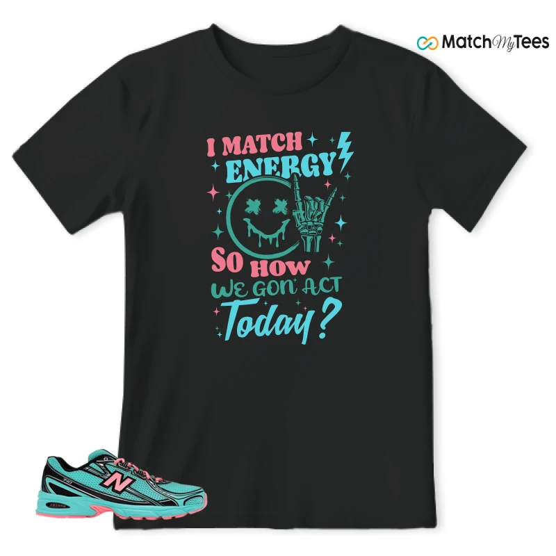NEW BALANCE 740V2 CYBER JADE SNEAKER Matching Tees t-shirt