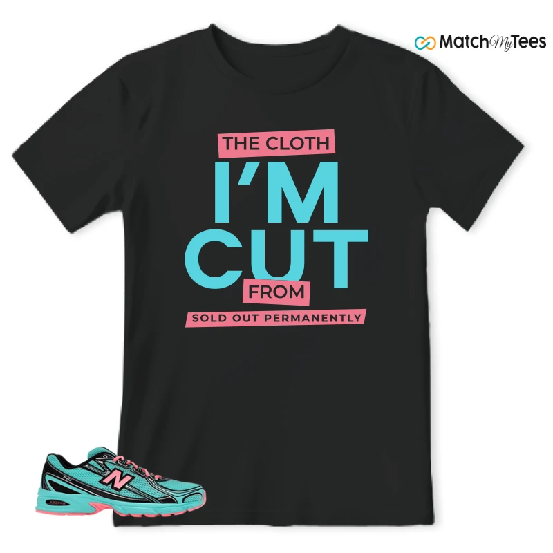 NEW BALANCE 740V2 CYBER JADE SNEAKER Matching Tees t-shirt
