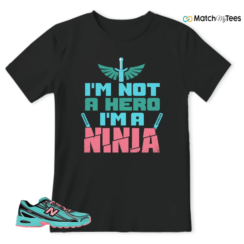 NEW BALANCE 740V2 CYBER JADE SNEAKER Matching Tees t-shirt