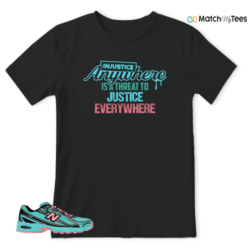 NEW BALANCE 740V2 CYBER JADE SNEAKER Matching Tees t-shirt