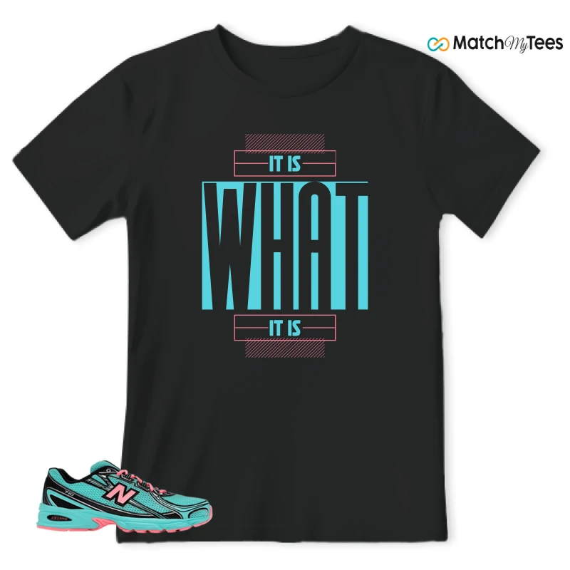NEW BALANCE 740V2 CYBER JADE SNEAKER Matching Tees t-shirt