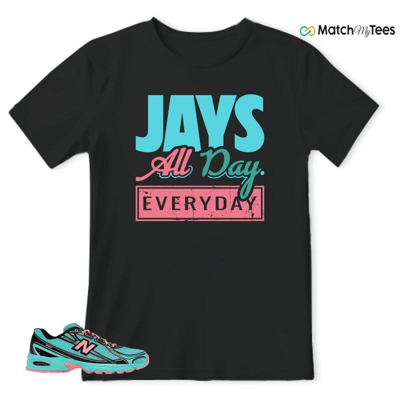 NEW BALANCE 740V2 CYBER JADE SNEAKER Matching Tees t-shirt