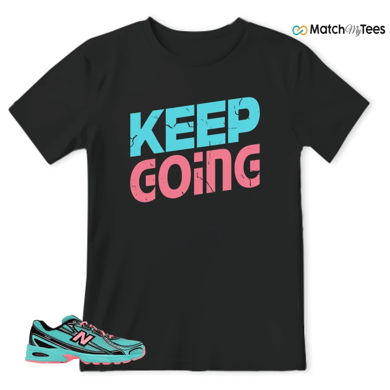 NEW BALANCE 740V2 CYBER JADE SNEAKER Matching Tees t-shirt