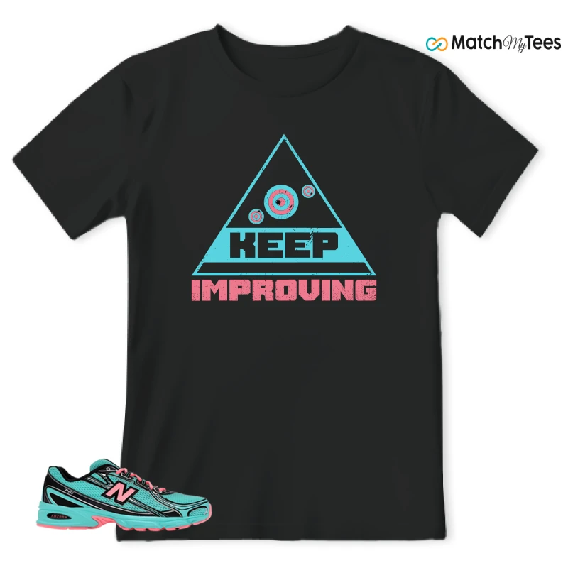 NEW BALANCE 740V2 CYBER JADE SNEAKER Matching Tees t-shirt
