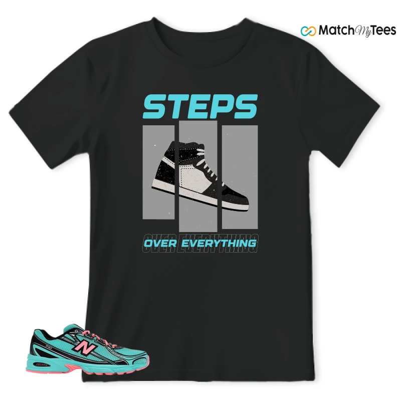 NEW BALANCE 740V2 CYBER JADE SNEAKER Matching Tees t-shirt