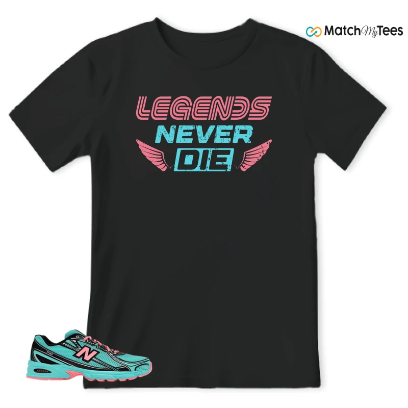 NEW BALANCE 740V2 CYBER JADE SNEAKER Matching Tees t-shirt