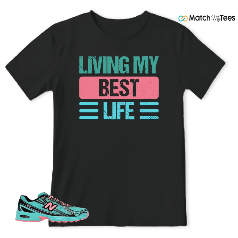 NEW BALANCE 740V2 CYBER JADE SNEAKER Matching Tees t-shirt