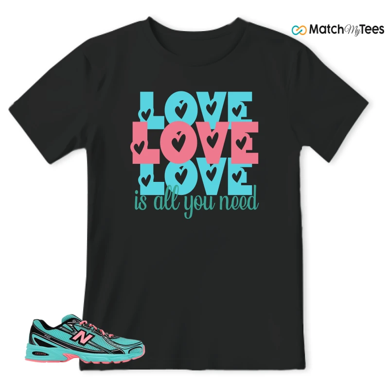 NEW BALANCE 740V2 CYBER JADE SNEAKER Matching Tees t-shirt
