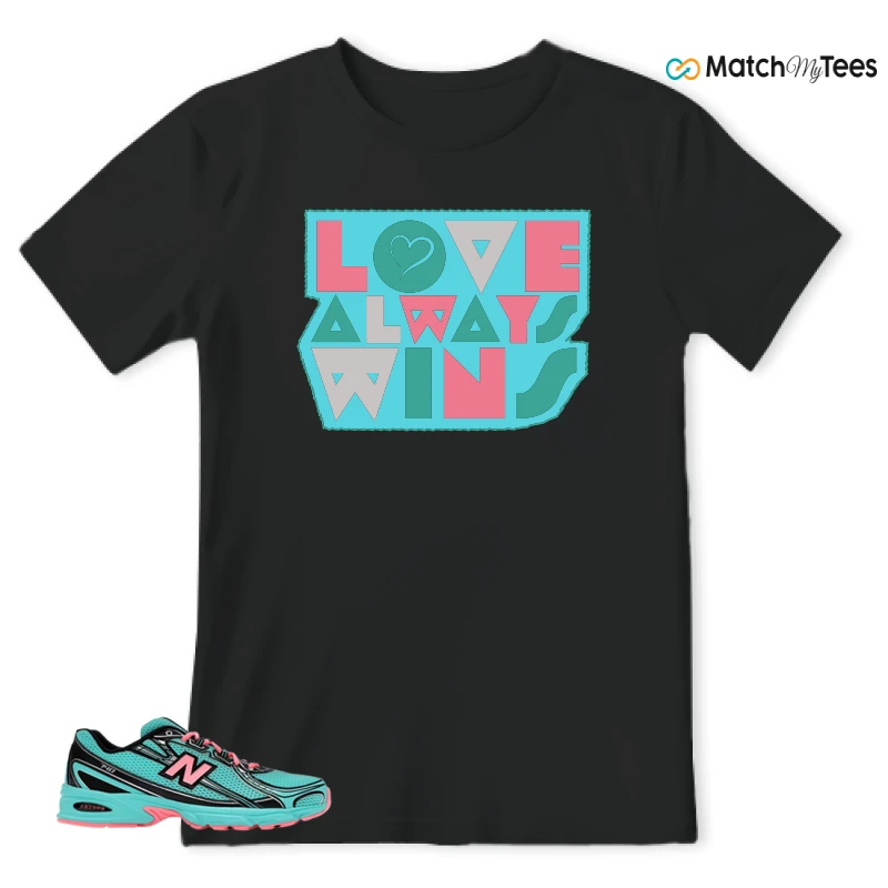 NEW BALANCE 740V2 CYBER JADE SNEAKER Matching Tees t-shirt