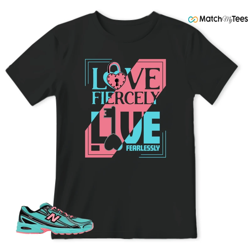 NEW BALANCE 740V2 CYBER JADE SNEAKER Matching Tees t-shirt