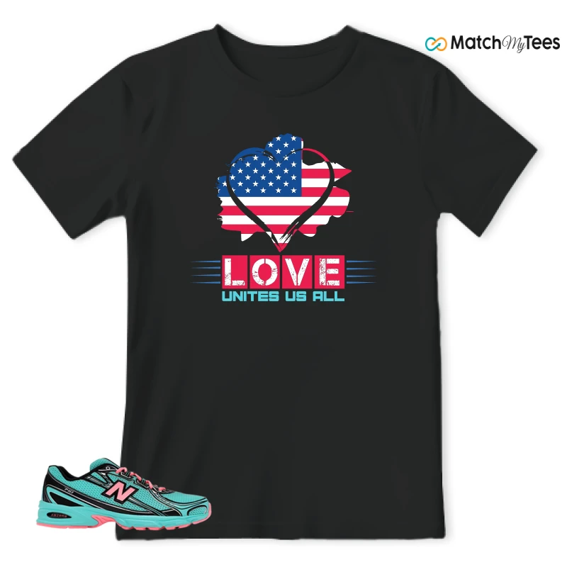 NEW BALANCE 740V2 CYBER JADE SNEAKER Matching Tees t-shirt