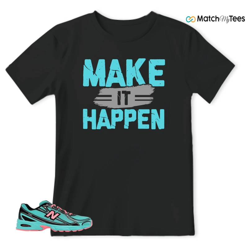 NEW BALANCE 740V2 CYBER JADE SNEAKER Matching Tees t-shirt