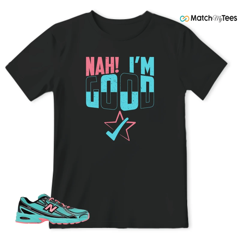 NEW BALANCE 740V2 CYBER JADE SNEAKER Matching Tees t-shirt
