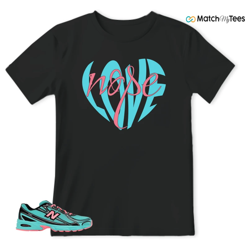 NEW BALANCE 740V2 CYBER JADE SNEAKER Matching Tees t-shirt