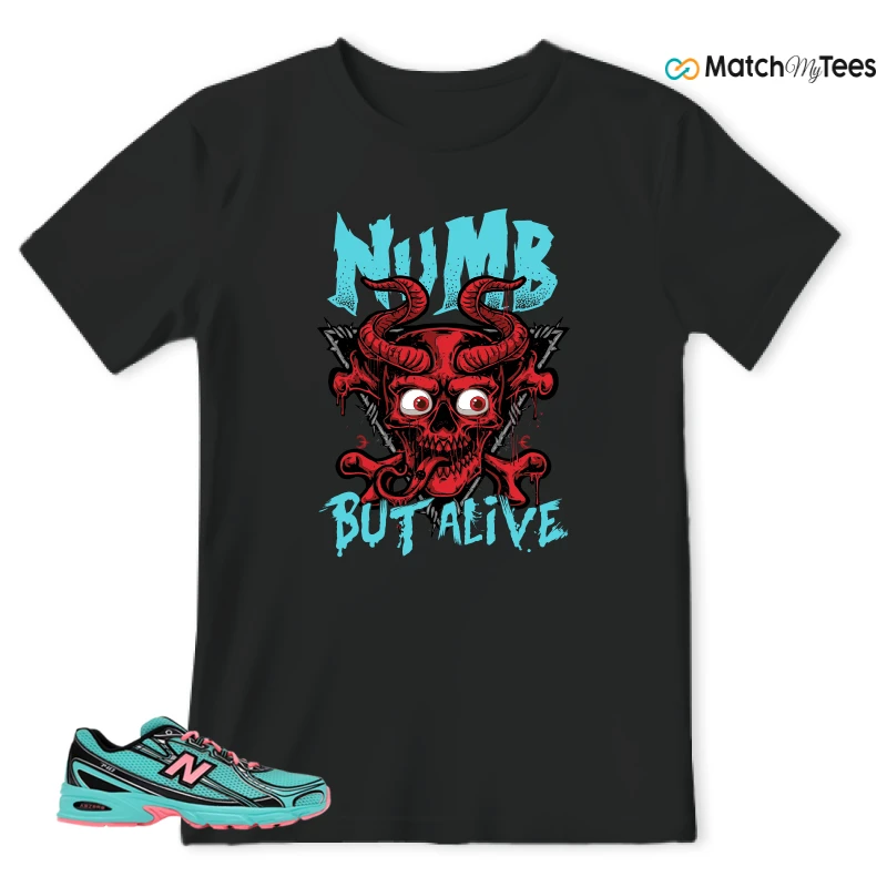 NEW BALANCE 740V2 CYBER JADE SNEAKER Matching Tees t-shirt
