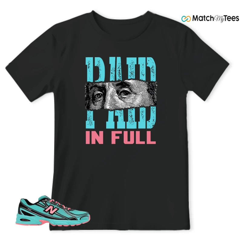NEW BALANCE 740V2 CYBER JADE SNEAKER Matching Tees t-shirt