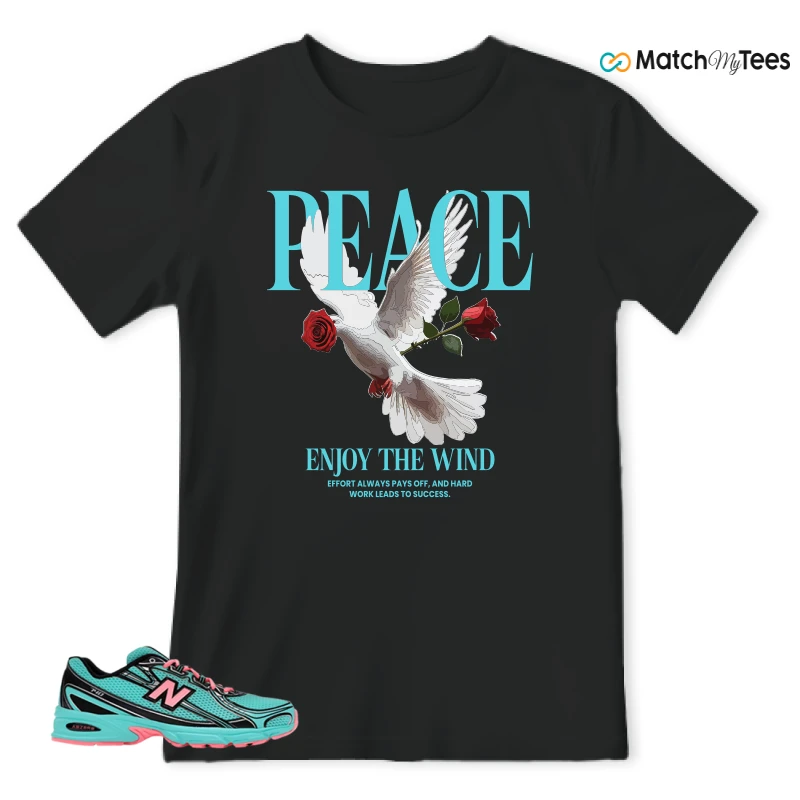 NEW BALANCE 740V2 CYBER JADE SNEAKER Matching Tees t-shirt