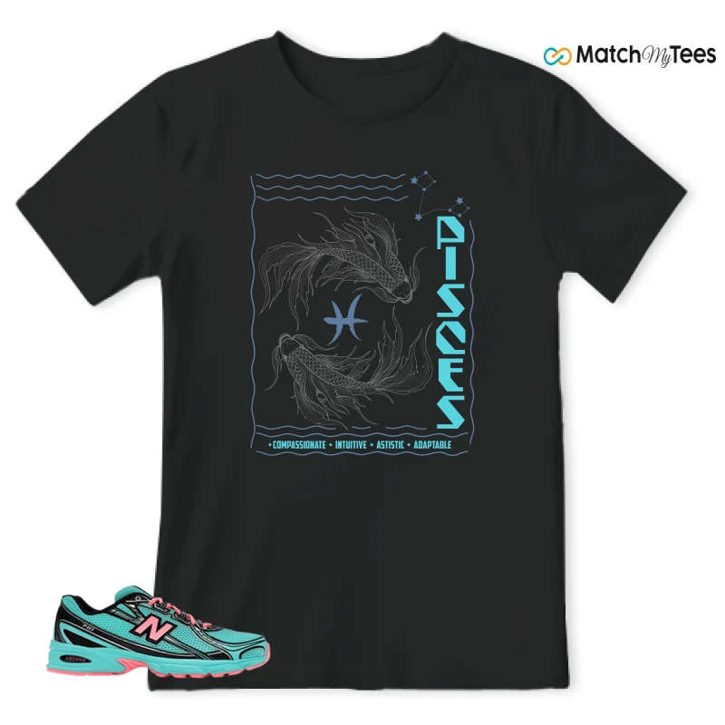 NEW BALANCE 740V2 CYBER JADE SNEAKER Matching Tees t-shirt