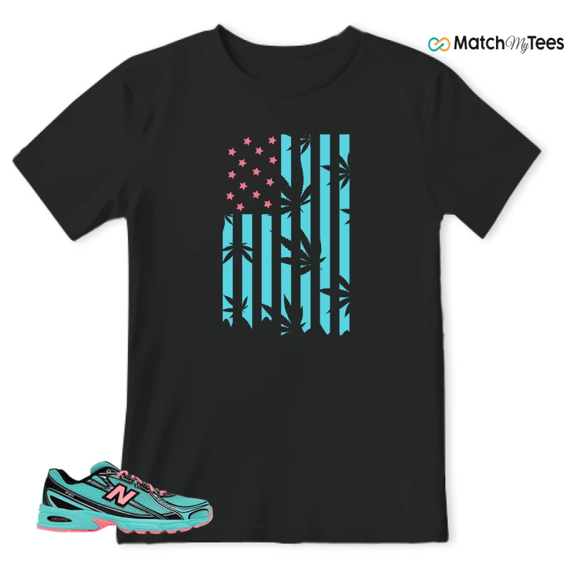 NEW BALANCE 740V2 CYBER JADE SNEAKER Matching Tees t-shirt