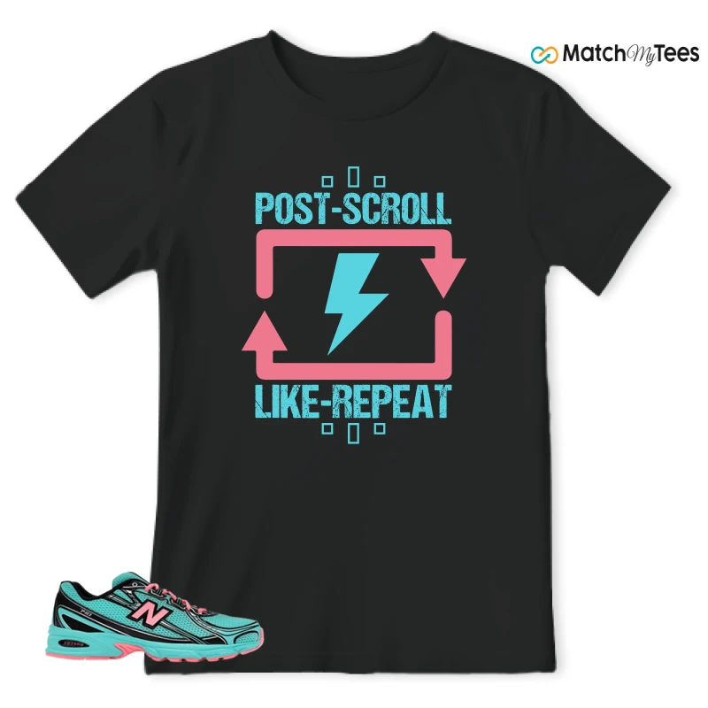 NEW BALANCE 740V2 CYBER JADE SNEAKER Matching Tees t-shirt