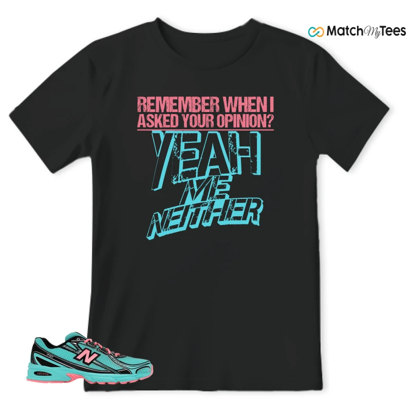 NEW BALANCE 740V2 CYBER JADE SNEAKER Matching Tees t-shirt