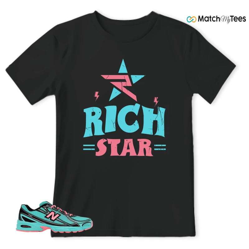NEW BALANCE 740V2 CYBER JADE SNEAKER Matching Tees t-shirt