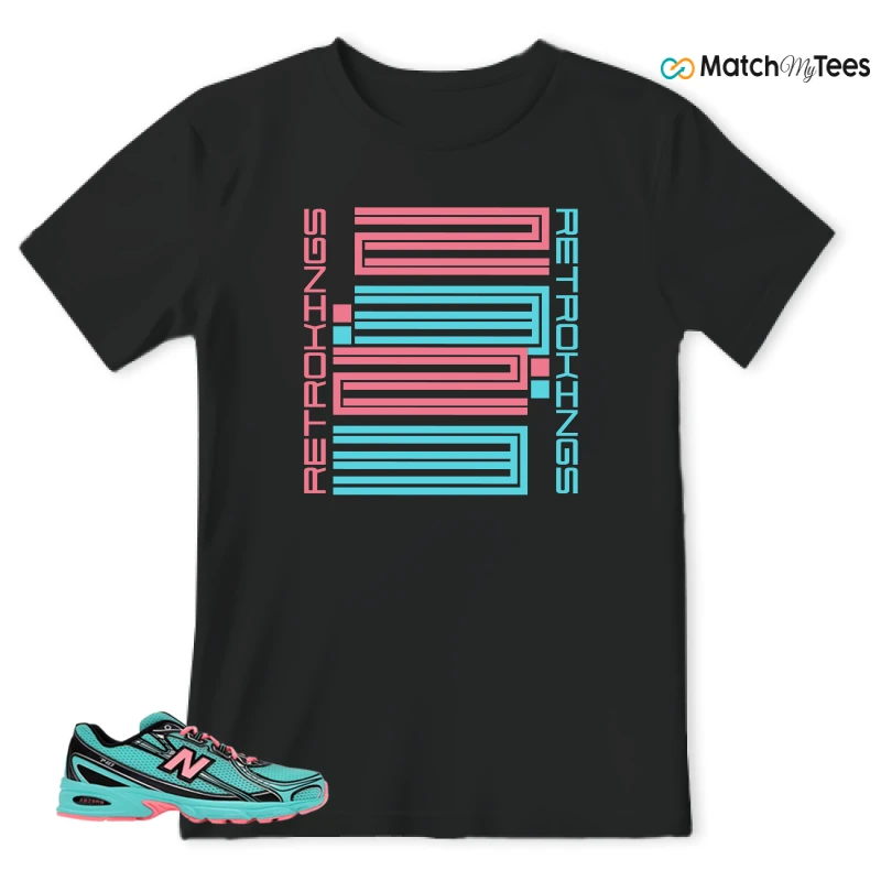 NEW BALANCE 740V2 CYBER JADE SNEAKER Matching Tees t-shirt