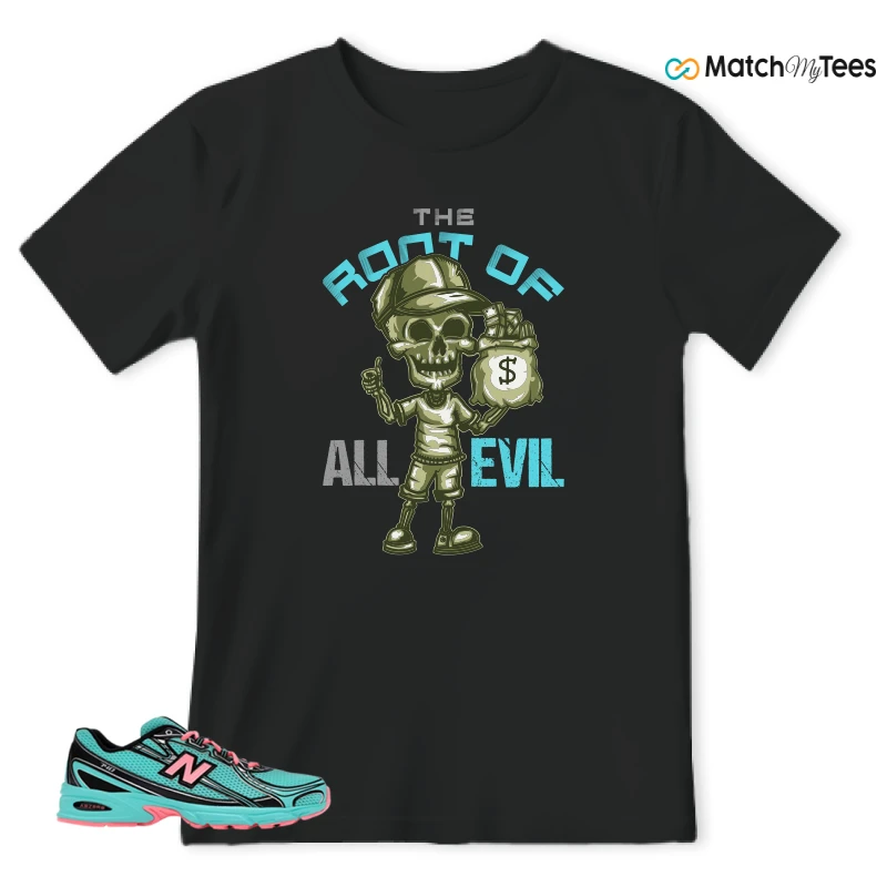 NEW BALANCE 740V2 CYBER JADE SNEAKER Matching Tees t-shirt