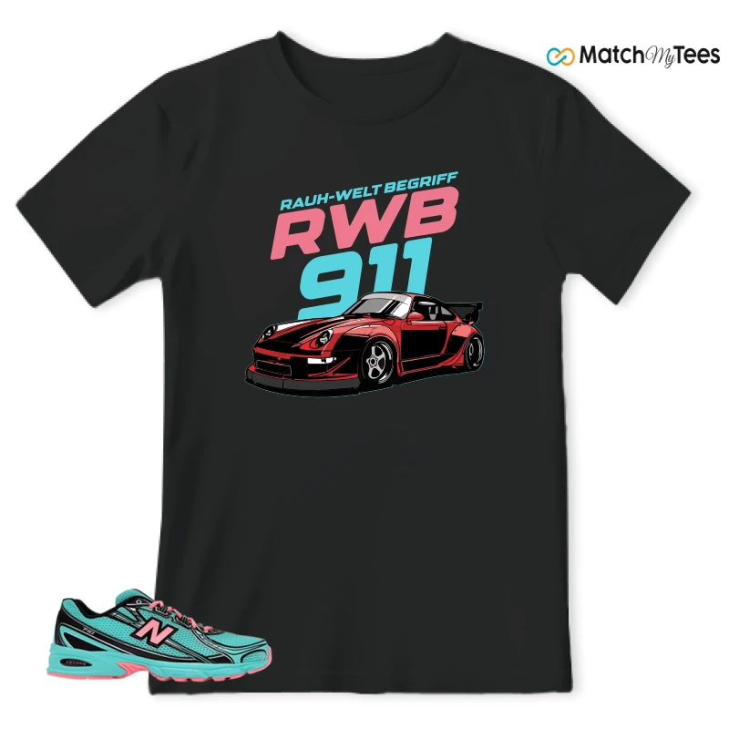 NEW BALANCE 740V2 CYBER JADE SNEAKER Matching Tees t-shirt