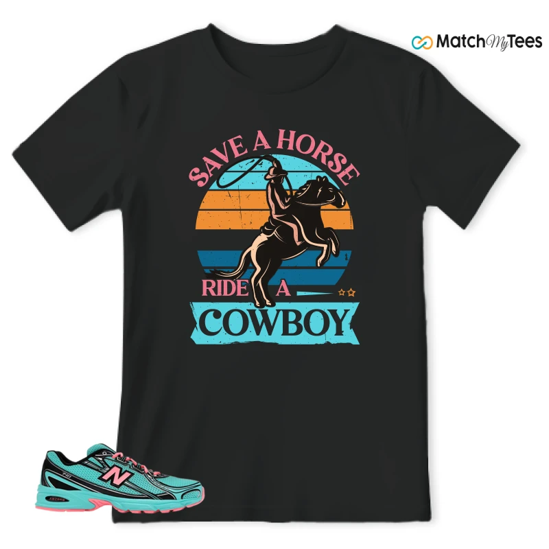 NEW BALANCE 740V2 CYBER JADE SNEAKER Matching Tees t-shirt