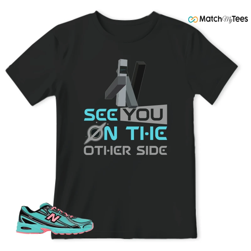 NEW BALANCE 740V2 CYBER JADE SNEAKER Matching Tees t-shirt