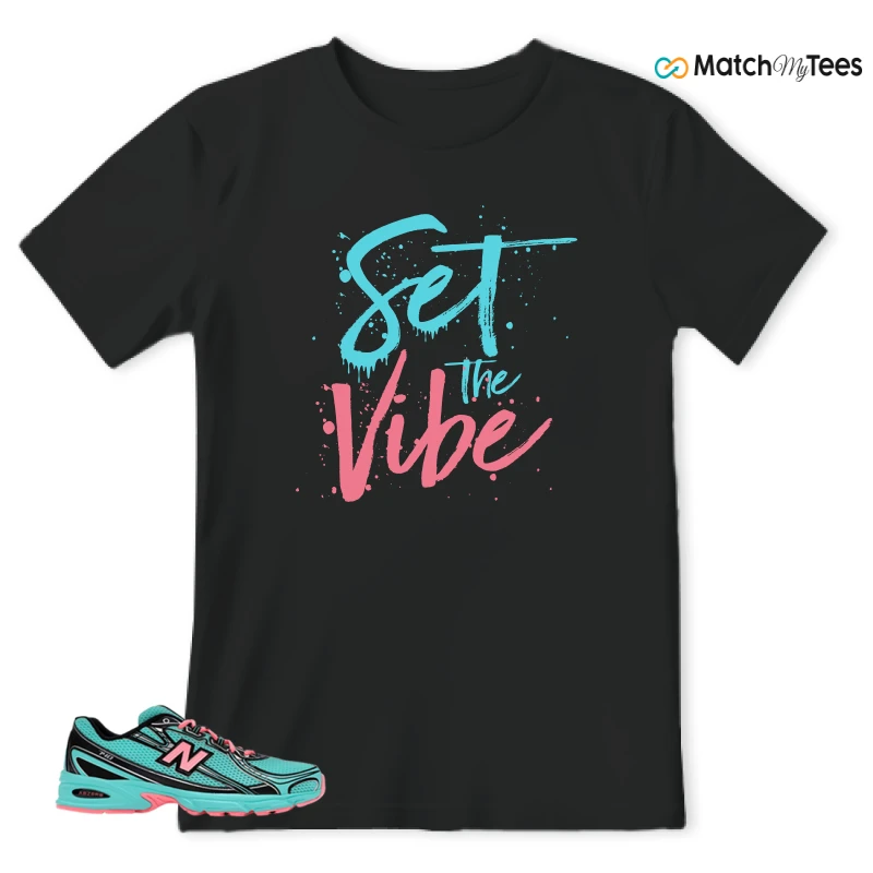 NEW BALANCE 740V2 CYBER JADE SNEAKER Matching Tees t-shirt